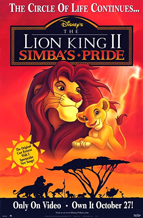 دانلود انیمیشن The Lion King 2: Simba’s Pride 1998