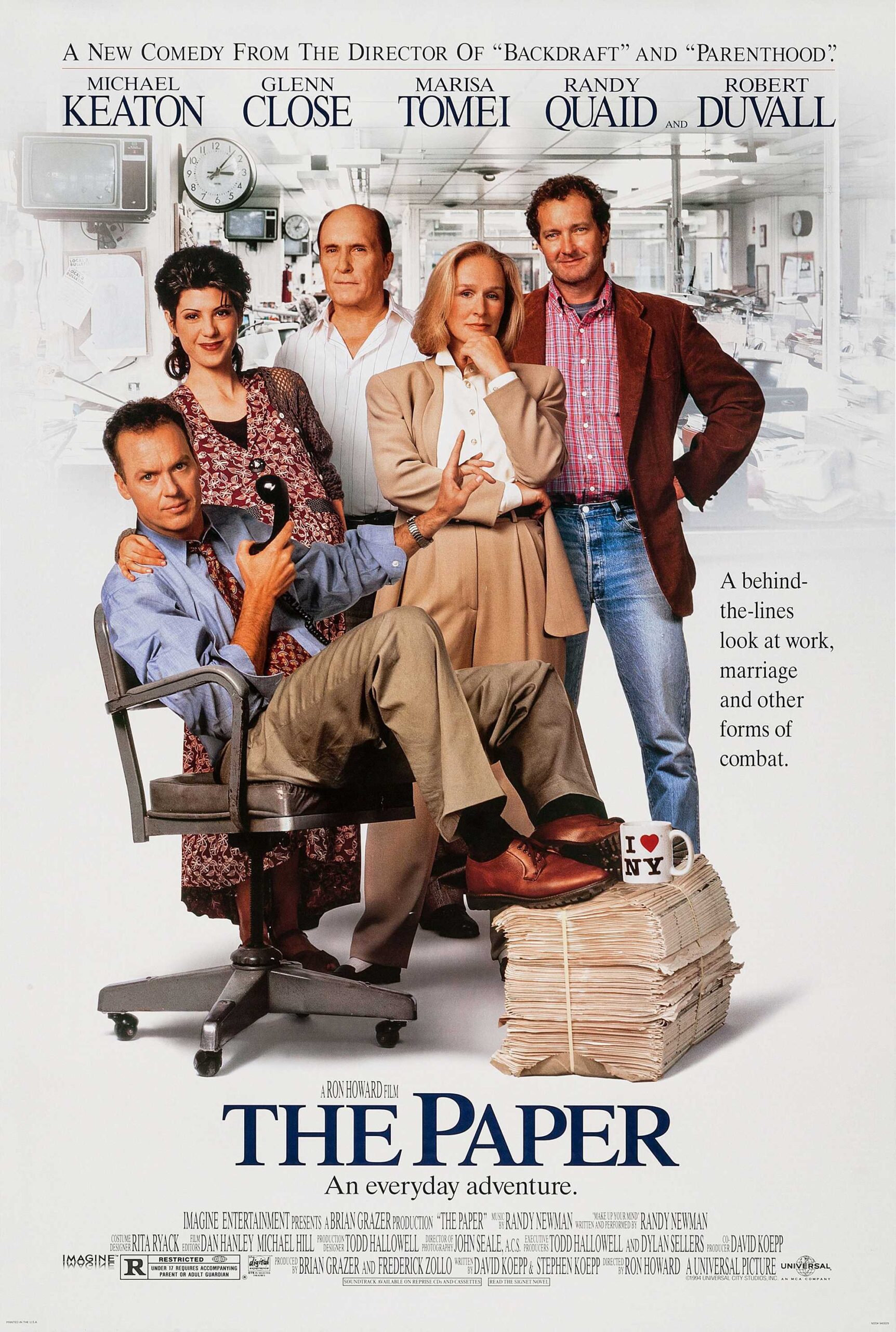 دانلود فیلم The Paper 1994